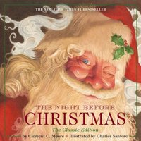 Clement Moore Night Before Christmas Hardcover Hardback Book