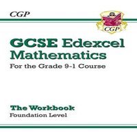 CGP Books GCSE Maths Edexcel Workbook: Foundation Paperback