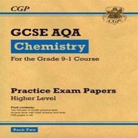 CGP Books GCSE Chemistry AQA Practice Papers: Higher Pack 2 Paperback Book