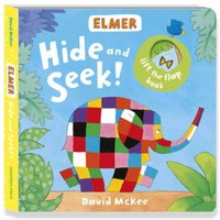 David McKee Elmer: Hide & Seek Board book Book