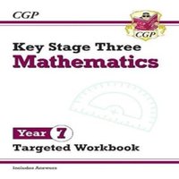 CGP Books KS3 Year 7 Maths Targeted Workbook (with answers) Paperback