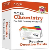 CGP Books GCSE Chemistry OCR Gateway Revision Question Cards Hardback Book