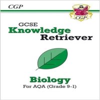 CGP Books GCSE Biology AQA Knowledge Retriever Paperback Book