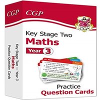 CGP Books KS2 Maths Year 3 Practice Question Cards Hardback Book