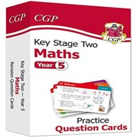 CGP Books KS2 Maths Year 5 Practice Question Cards Hardback Book