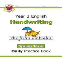 CGP Books KS2 Handwriting Year 3 Daily Practice Book: Spring Term Paperback