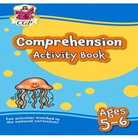 CGP Books English Comprehension Activity Book for Ages 5-6 (Year 1) Paperback