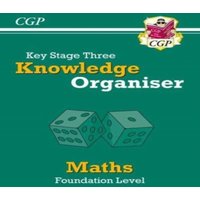 CGP Books KS3 Maths Knowledge Organiser - Foundation Paperback Book