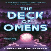 Christine Lynn Herman Deck of Omens Paperback Book