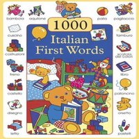 Don Campaniello 1000 First Words in Italian Hardback Book