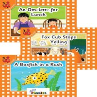 Louise Van-Pottelsberghe Jolly Phonics Orange Level Readers Set 6 Paperback Book