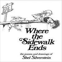 Shel Silverstein Where the Sidewalk Ends Hardback Book