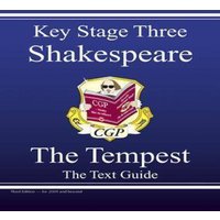 CGP Books KS3 English Shakespeare Text Guide - The Tempest Paperback Book
