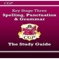 CGP Books KS3 Spelling, Punctuation & Grammar Revision Guide (with Online