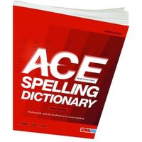 David Moseley ACE Spelling Dictionary Paperback Book