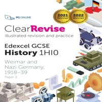 PG Online ClearRevise Edexcel GCSE History 1HI0 Paperback Book