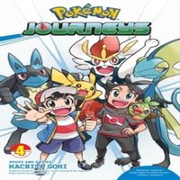 Machito Gomi Pokémon Journeys, Vol. 4 Paperback Book