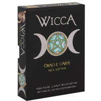 KDMD Wiccan Oracle Tarot Cards in Black