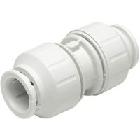 John Guest Straight Coupler 10mm (Pack of 3) in White