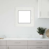 Berkfield Home Basement Window RISOR 60x60 cm Tilt&Turn DIN Left Anthracite