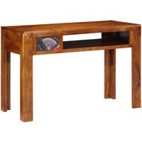 Berkfield Home Desk 110x50x73 cm Solid Wood Acacia in Brown | Size: 110 x 50 x 73 cm