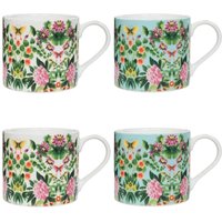 Designers Guild Ikebana Damask Mug 300ml Set of 4