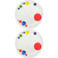 Prue Leith Set 2 Inky Splats Dinner Plate 28cm
