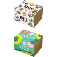 Seed Pantry Bee Garden Seed Kit & Kids Vegetable Growing Seed Kit Set
