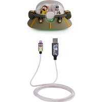 Lazerbuilt Rick & Morty True Wireless Stereo Earphones & MFI Charging Cable Set