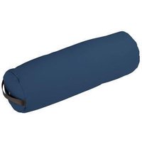 “3B Fluffy Round Bolster, Blue“