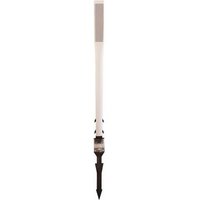 Accuform FBS114WTWT Traffic Delineator Posts with Reflective Stickers