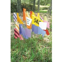 Accuform FMF405FR Utility & Pipeline Marking: Marking Flags