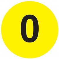 Accuform LDT3324 Preprinted Inventory Marking Dots: Numbers