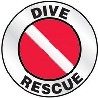 Accuform LHTL650 Emergency Response Reflective Helmet Sticker: Dive Rescue