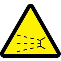 Accuform LSGW1532 ISO Warning Safety Label: Splash Hazard - 2003/2011