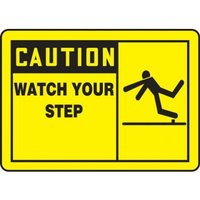 Accuform LSTF605VSP OSHA Caution Safety Label: Watch Your Step
