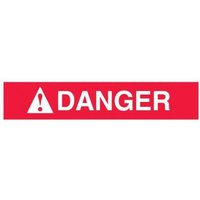 Accuform MRHH124XV 2-7/8"" x 13"" ANSI Header, Adhesive Dura-Vinyl