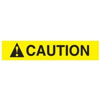 Accuform MRHH620XV 2"" x 9"" ANSI HEADERS, Adhesive Dura-Vinyl
