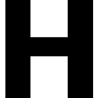 Accuform NAM225HBK 3"" Magnetic Character: Individual Black Letter H
