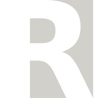 Accuform NAM214RWT 2"" Magnetic Character: Individual White Letter R