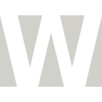 Accuform NAM214WWT 2"" Magnetic Character: Individual White Letter W