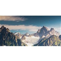 Accuform PDG400 2-ft x 4-ft Printed Pegboard: Spring Camo Rocky Mountains