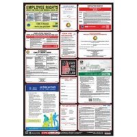 Accuform PPG300AL 40"" x 27"" OSHA Safety Poster: Combo State, Federal & OSHA Labor Law Poster English Alabama