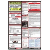 Accuform PPG300HI 40"" x 27"" OSHA Safety Poster: Combo State, Federal & OSHA Labor Law Poster English Hawaii