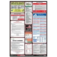 Accuform PPG300VA 40"" x 27"" OSHA Safety Poster: Combo State, Federal & OSHA Labor Law Poster English Virginia