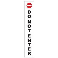 Accuform PRC304 33"" Stanchion Post Stanchion Post Message Labels: Do Not Enter