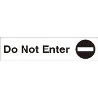 Accuform PSG604RD 3"" x 12"" Engraved Accu-Ply Sign White Letters on Red