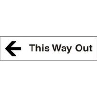 Accuform PSG622MR 3"" x 12"" Engraved Accu-Ply Sign White Letters on Maroon