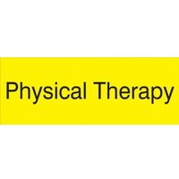 Accuform PSG912YL 3"" x 8"" Engraved Accu-Ply Sign Black Letters on Yellow
