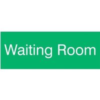 Accuform PSG920GN 3"" x 8"" Engraved Accu-Ply Sign White Letters on Green